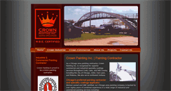 Desktop Screenshot of crownpainting.net