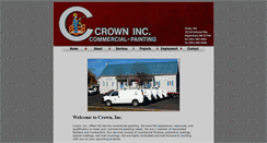 Desktop Screenshot of crownpainting.com